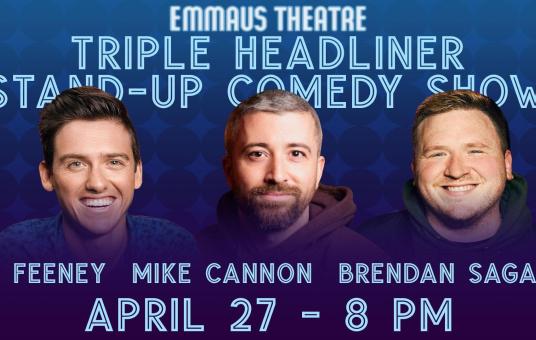 Triple-Headliner w/ Mike Cannon, Mike Feeney & Brendan Sagalow